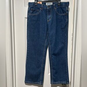 Urban Pipeline Dark Blue Husky Relax Straight Denim Jeans